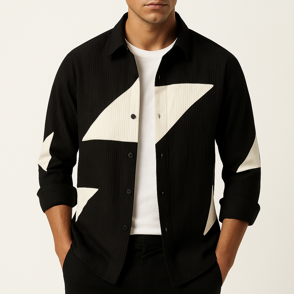 Ian - Classic Resort Stripe Shirt | By Julian & Claire Toronto