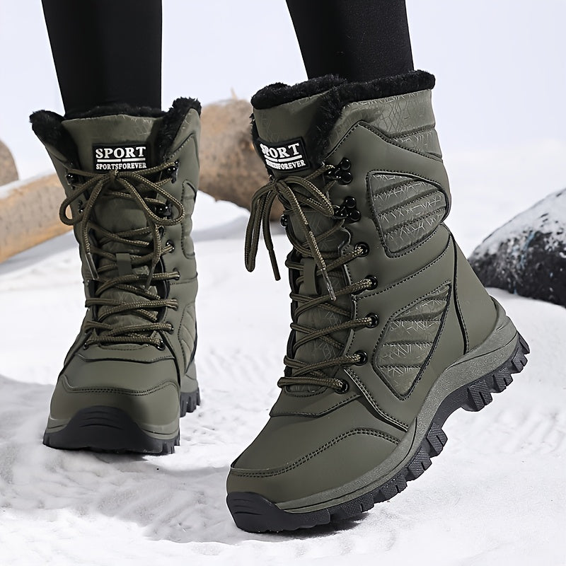Hazel - Winter Outdoor Warm Hiking Boots | Julian & Claire Toronto