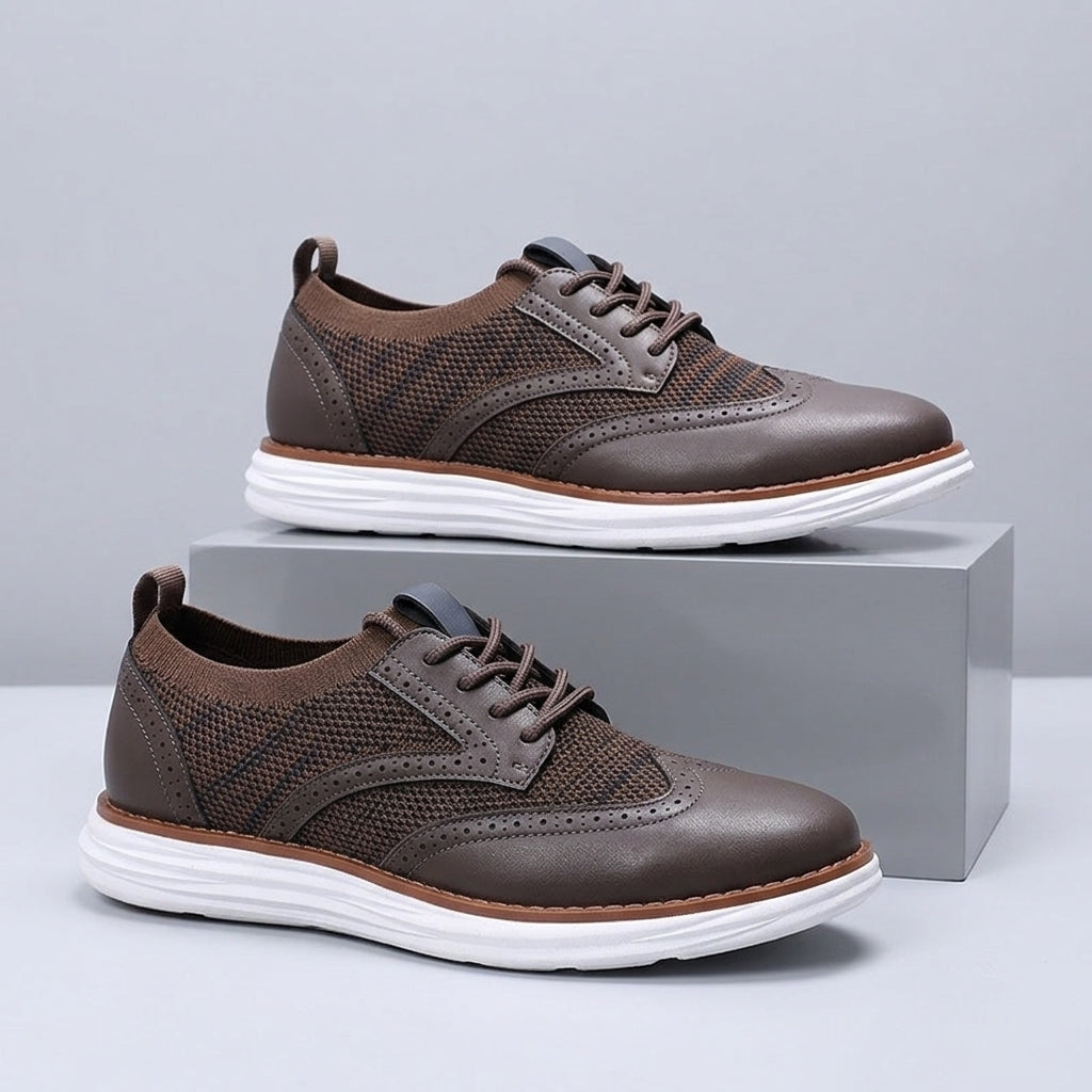 Patrick - Timeless Brogue Walking Sneakers | By Julian & Claire Toronto