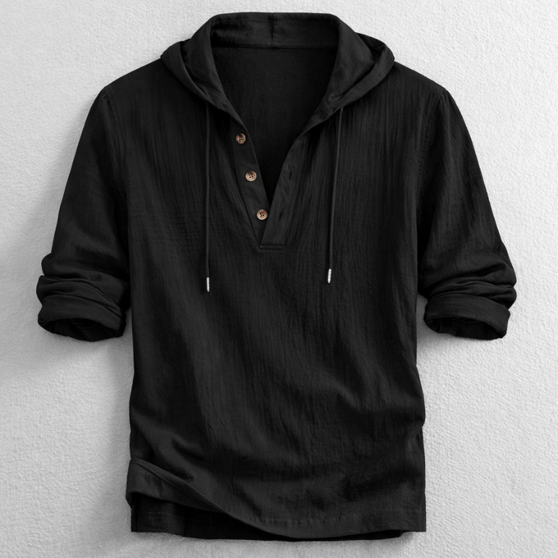 Tiernan - Relaxed Utility Hoodie Shirt | By Julian & Claire Toronto