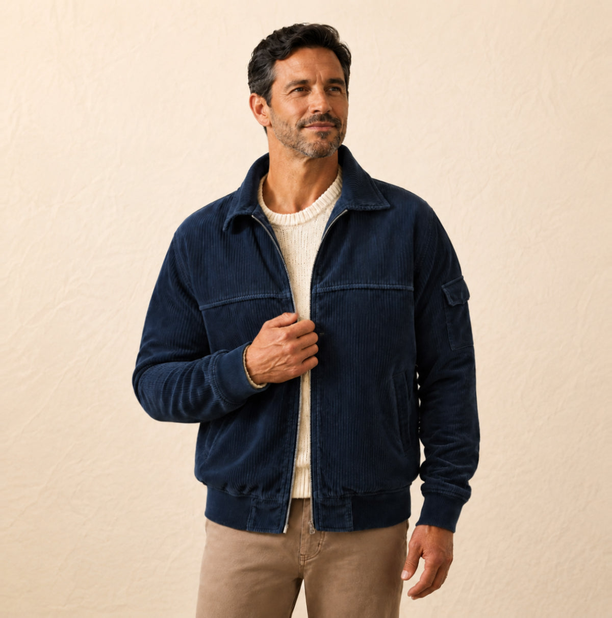 Jimmy - Modern Zip Jacket | By Julian & Claire Toronto