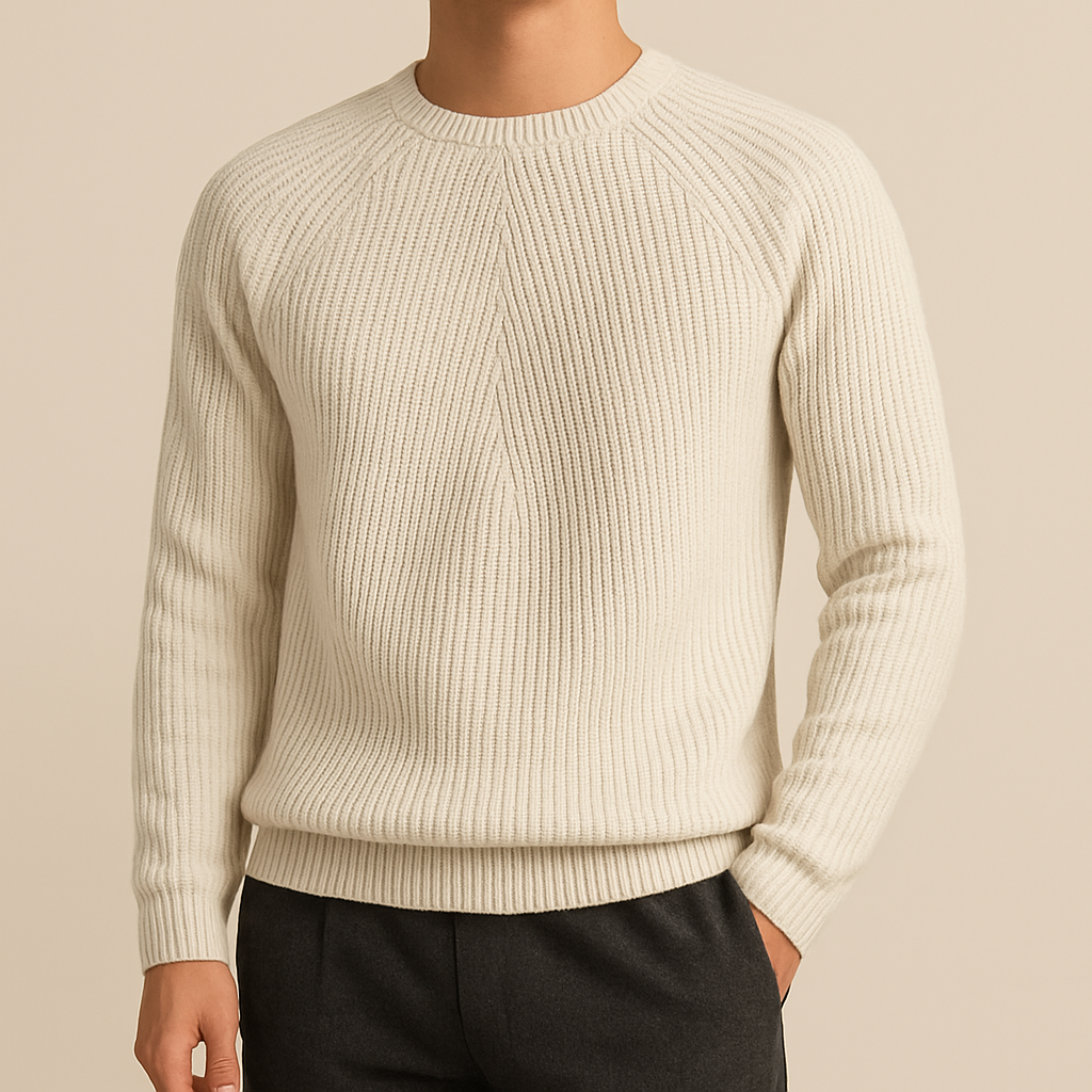 Isaac - Ribbed Knit | By Julian & Claire Toronto