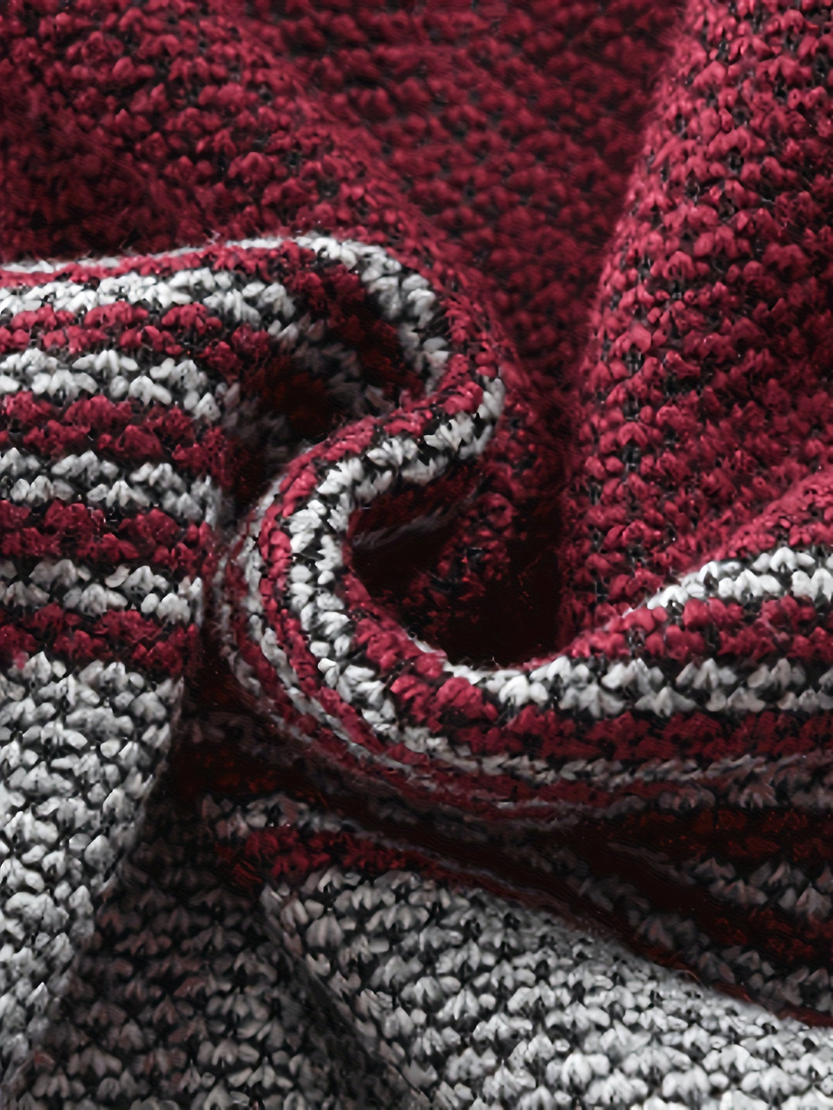 Bowen - Vintage Striped Hooded Cardigan | By Julian & Claire Toronto
