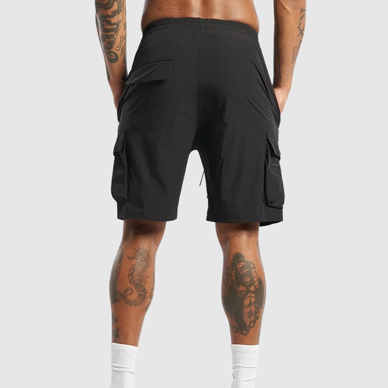 Wendon - Elasticated Waistband Cargo Shorts | By Julian & Claire Toronto