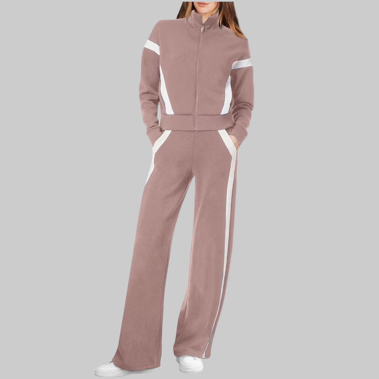Arden - Casual Long Sleeve Top and Sweatpants Set | By Julian & Claire Toronto