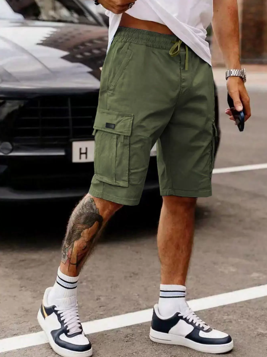 Elias - Multi-Pocket Cargo Shorts | By Julian & Claire Toronto