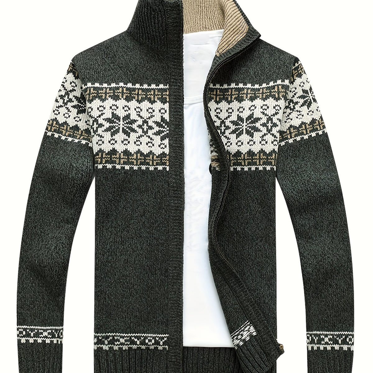 Boyd - Heritage Patterned Cardigan | By Julian & Claire Toronto