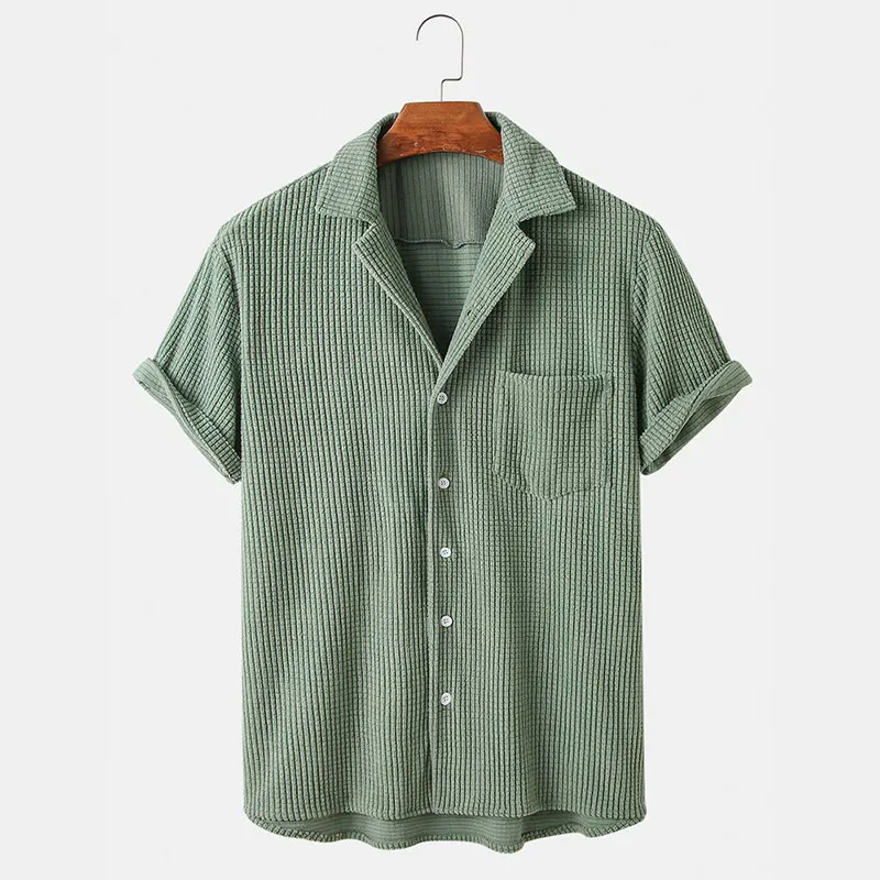 Peyton - Premium Everyday Waffle Button Shirt | By Julian & Claire Toronto