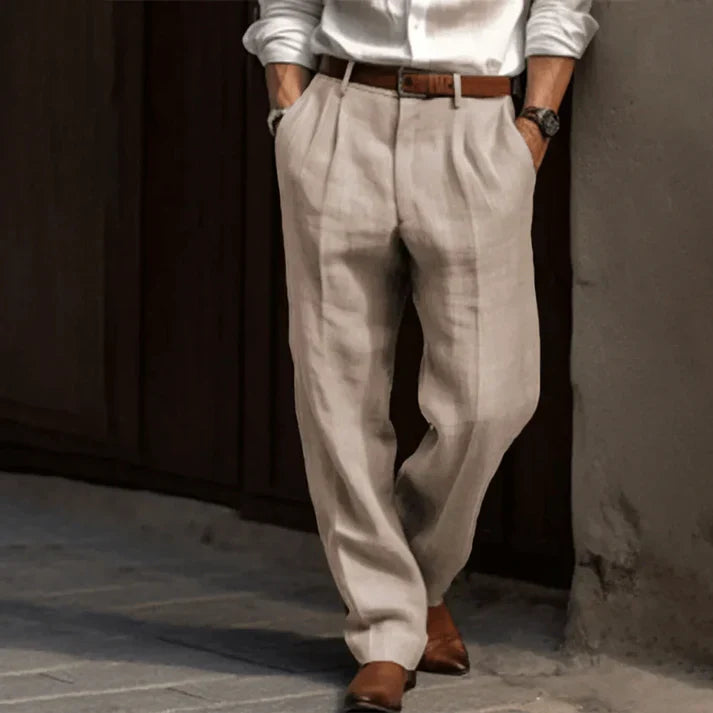 Murphy - Relaxed Straight-Leg Pants | By Julian & Claire Toronto