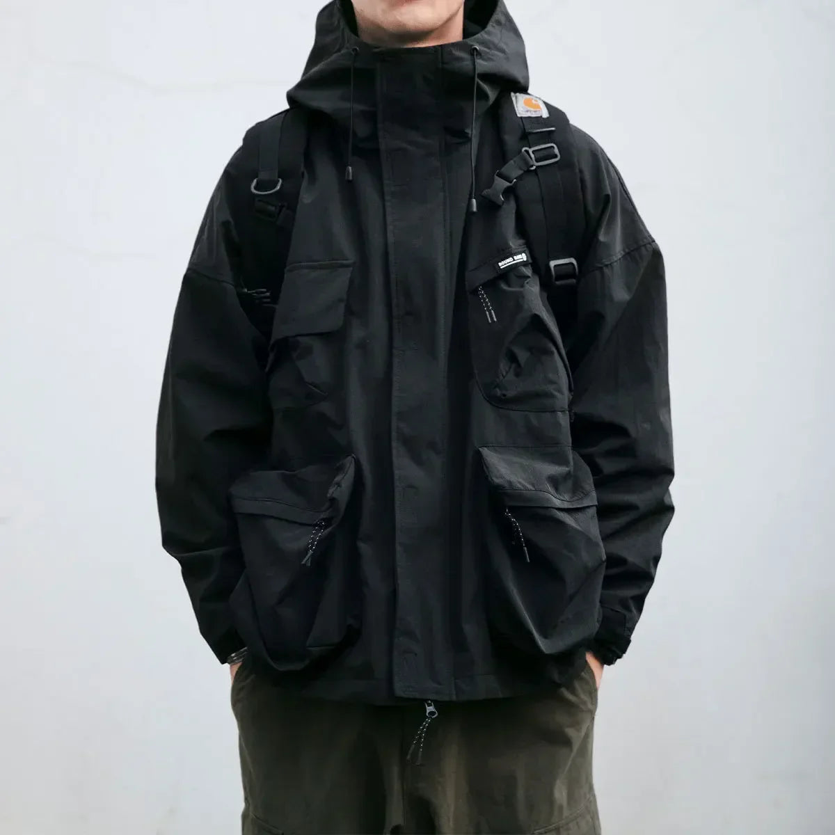 Ward - Multi-Pocket Hooded Windbreaker Jacket | By Julian & Claire Toronto