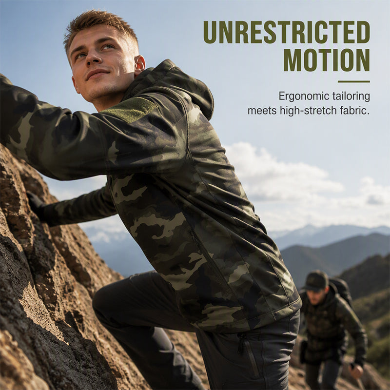 Caius - Tactical Outdoor Camo Jacket | By Julian & Claire Toronto