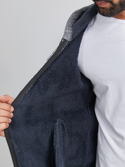 Boris - Colour Block Hooded Jacket | By Julian & Claire Toronto