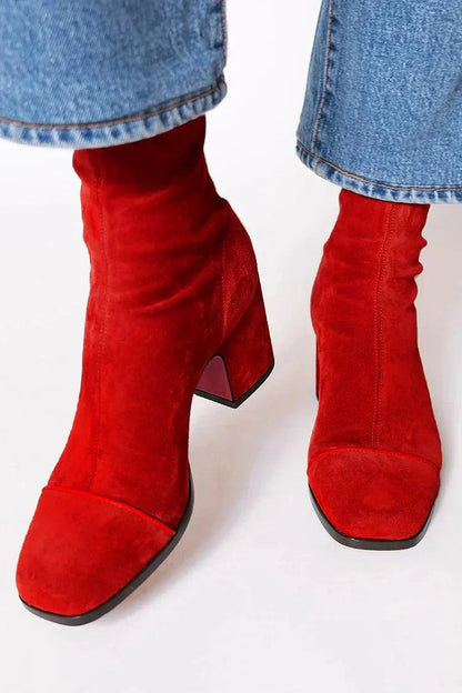 Alexandra – Elegant Heeled Boots | By Julian & Claire Toronto