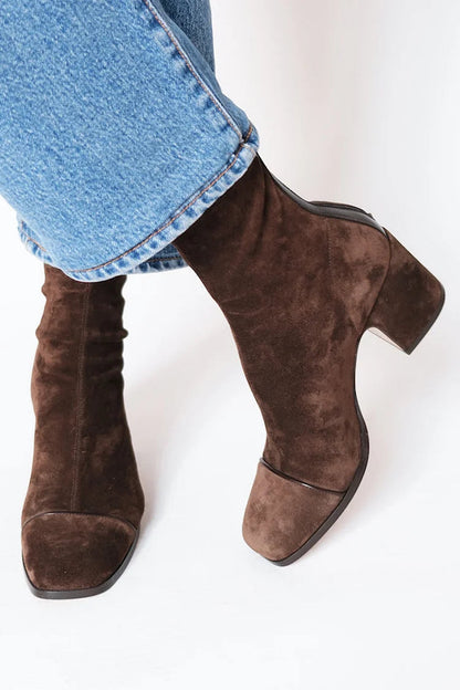 Alexandra – Elegant Heeled Boots | By Julian & Claire Toronto
