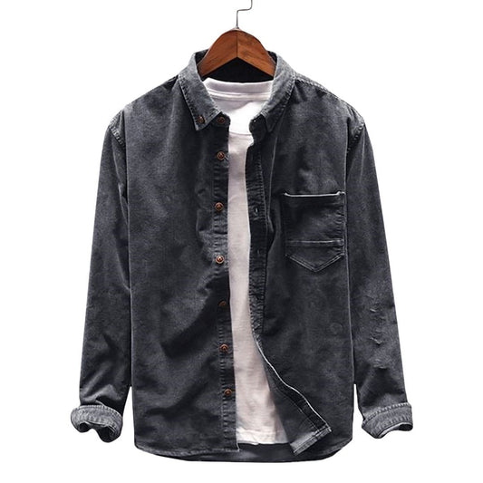 Carver - Vintage Corduroy Button-Up Shirt | By Julian & Claire Toronto