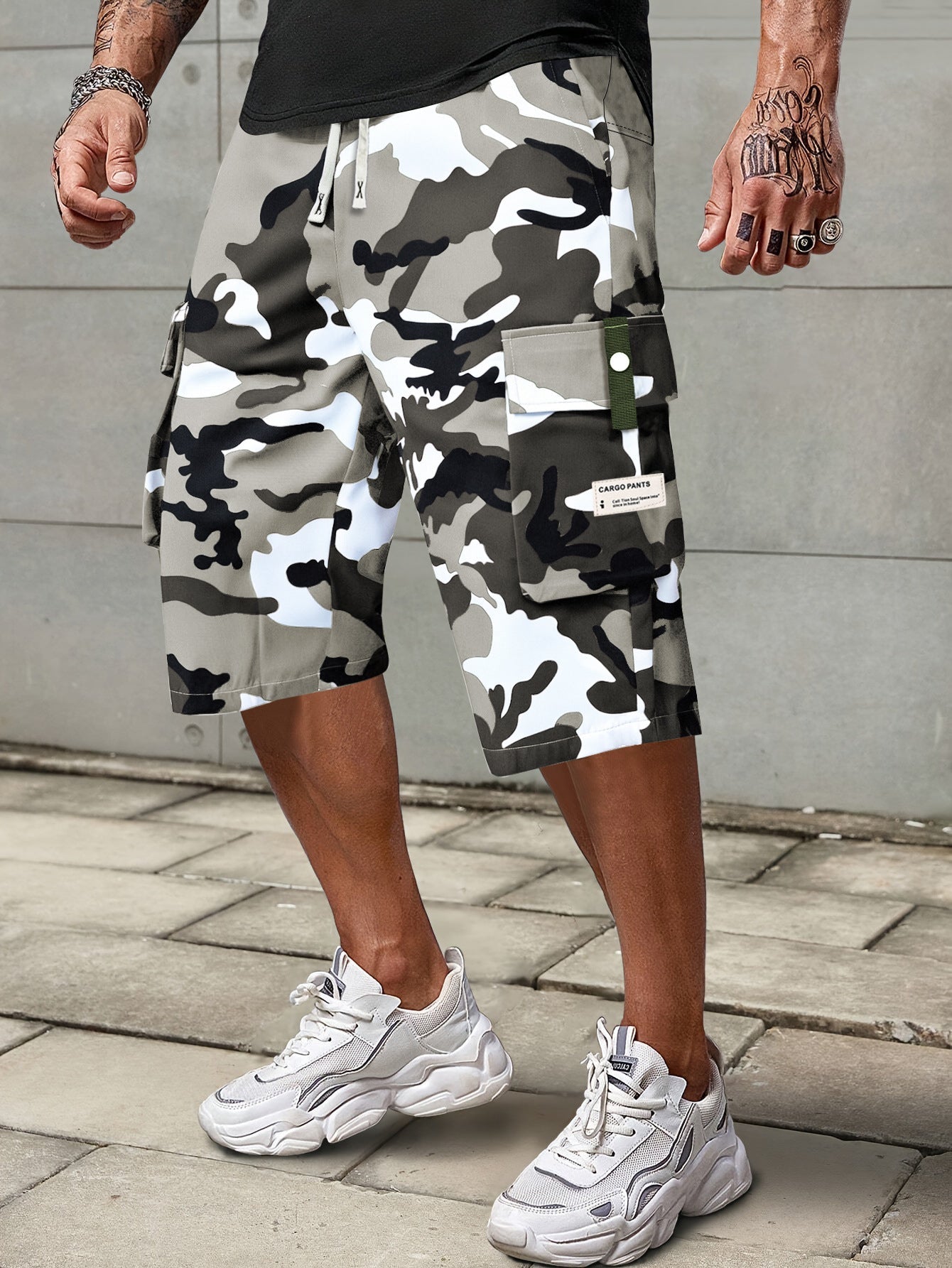 Hayes - Tailored Casual Drawstring Shorts | By Julian & Claire Toronto