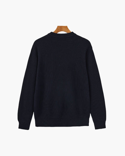 Bryan - Classic Ribbed Sweater | By Julian & Claire Toronto