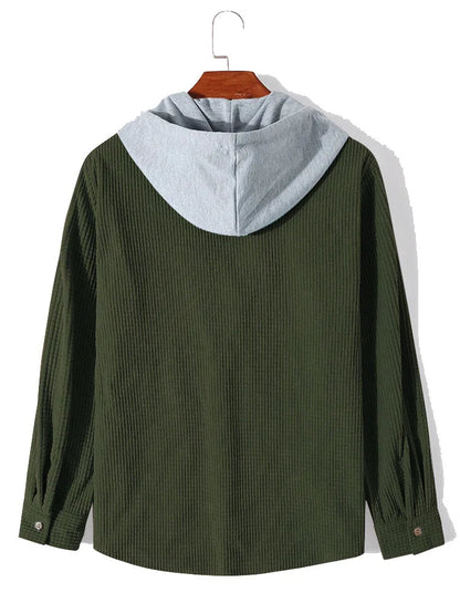 Mika - Relaxed Hooded Overshirt | By Julian & Claire Toronto