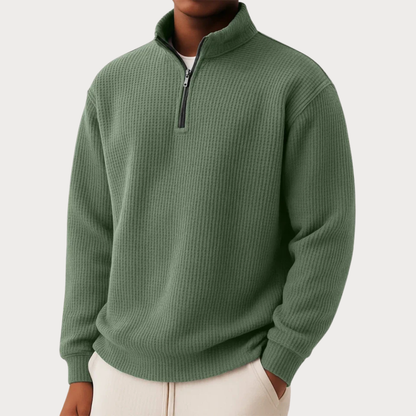 Chase - Zip Sweater | By Julian & Claire Toronto