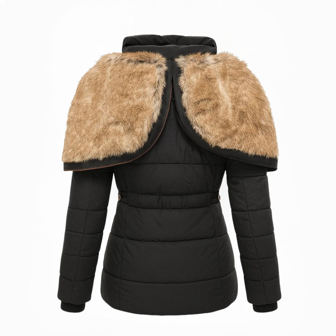 Stella - Winter Coat with Fur Lining | By Julian & Claire Toronto