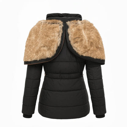 Stella - Winter Coat with Fur Lining | By Julian & Claire Toronto
