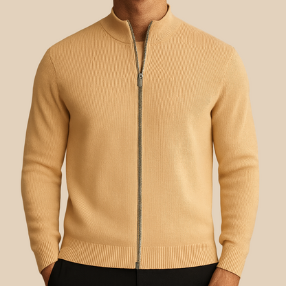 Benjamin - Ribbed Zip Jacket | By Julian & Claire Toronto