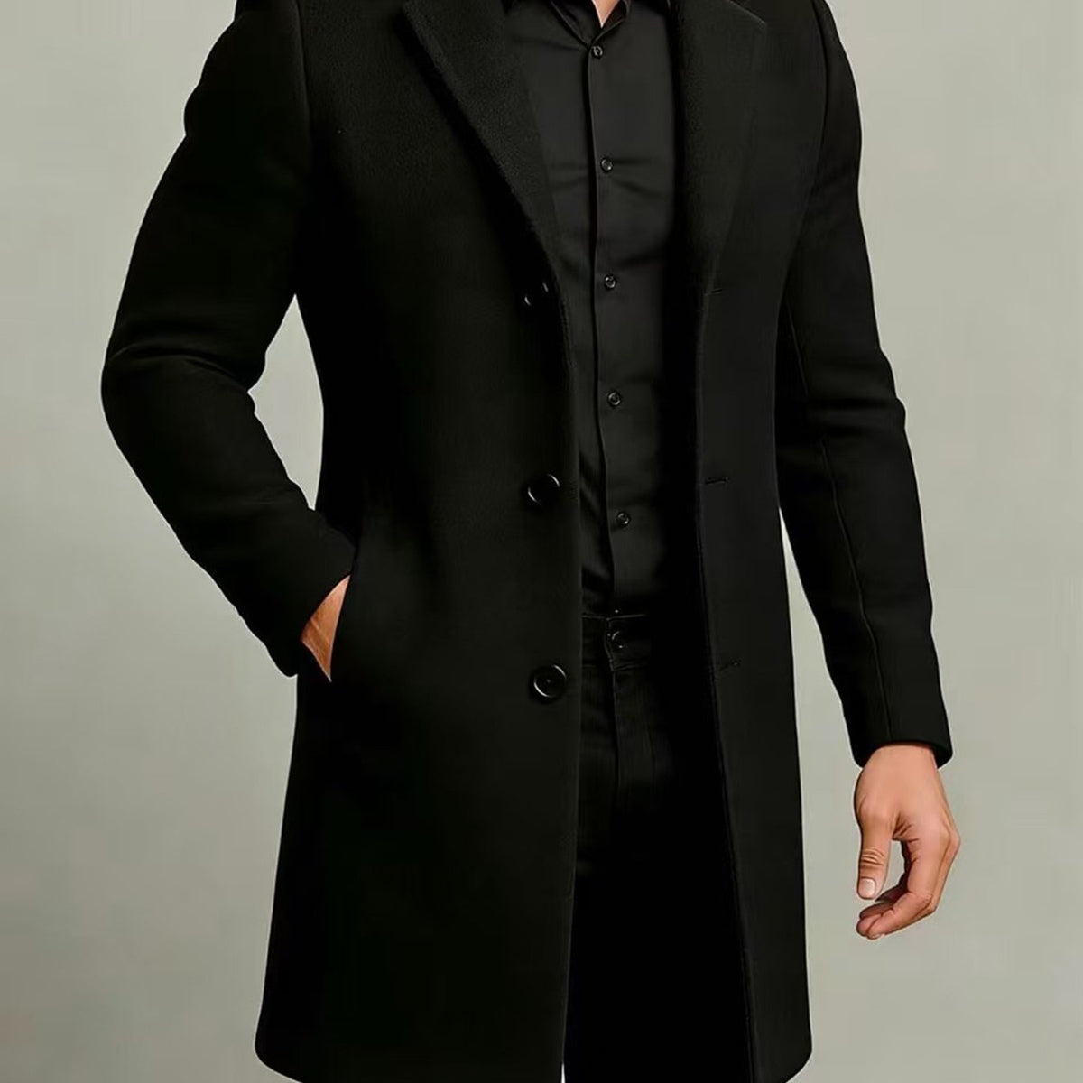 Alessandro - Elegant Business Overcoat | By Julian & Claire Toronto