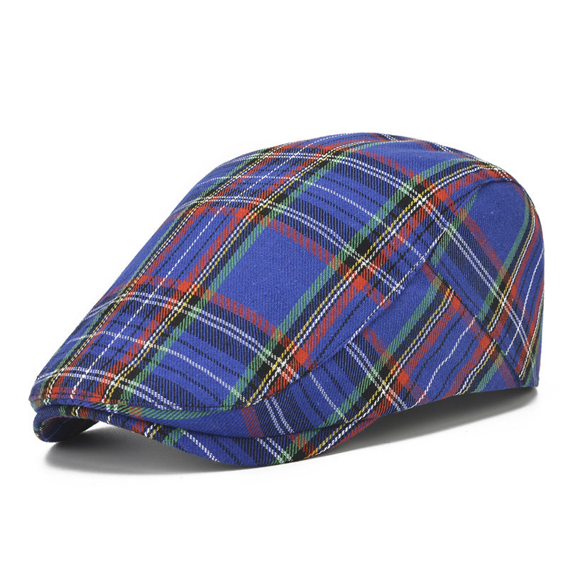 Vallen - Vintage Plaid Beret Cap | By Julian & Claire Toronto