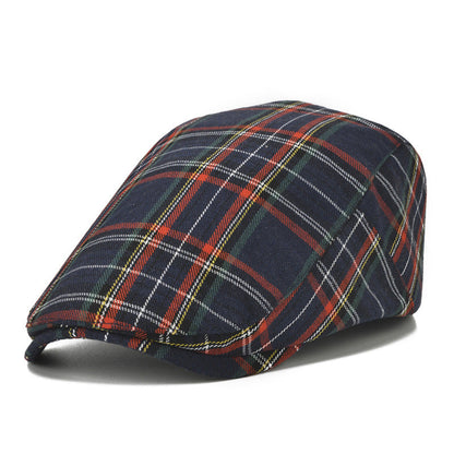 Vallen - Vintage Plaid Beret Cap | By Julian & Claire Toronto
