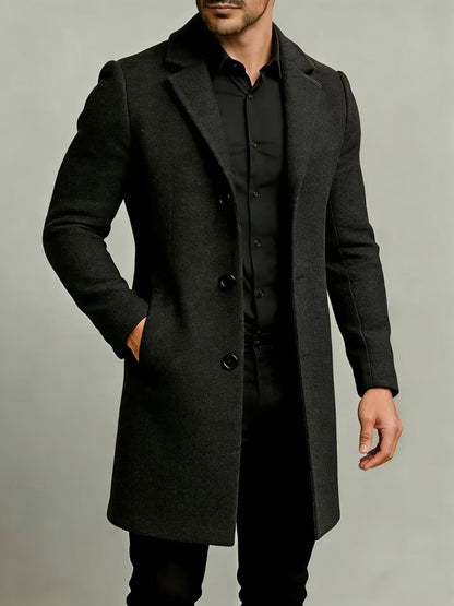 Alessandro - Elegant Business Overcoat | By Julian & Claire Toronto