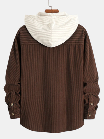 Jared - Relaxed Hooded Overshirt | By Julian & Claire Toronto