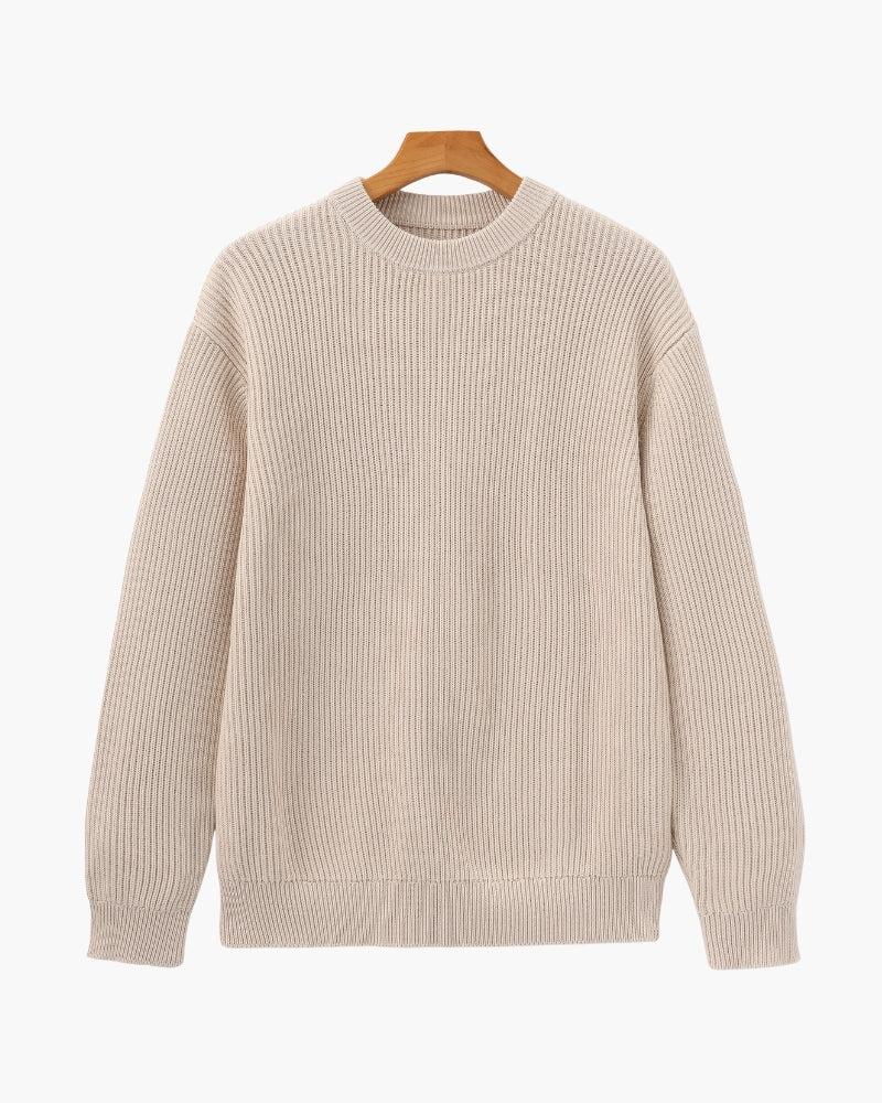 Bryan - Classic Ribbed Sweater | By Julian & Claire Toronto