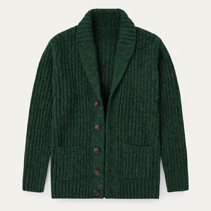 Theodore - Classic Collar Cardigan | By Julian & Claire Toronto