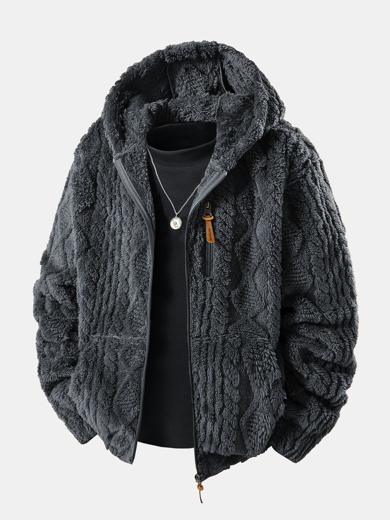 Jack - Jacquard Pattern Hoodie | By Julian & Claire Toronto