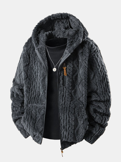 Jack - Jacquard Pattern Hoodie | By Julian & Claire Toronto