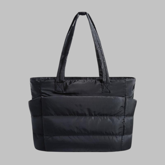 Taylor  - Casual Puffy Shoulder Bubble Tote Bag | By Julian & Claire Toronto