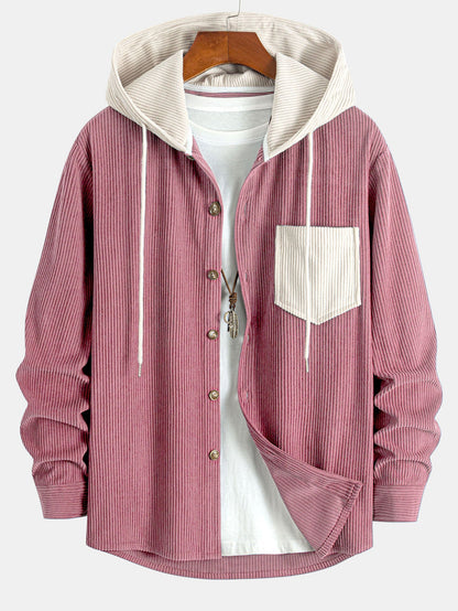 Jared - Relaxed Hooded Overshirt | By Julian & Claire Toronto