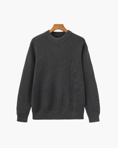 Bryan - Classic Ribbed Sweater | By Julian & Claire Toronto