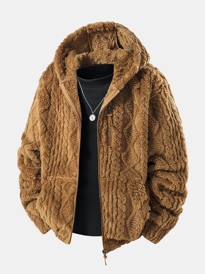 Jack - Jacquard Pattern Hoodie | By Julian & Claire Toronto