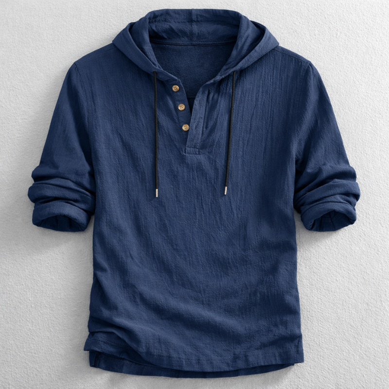 Tiernan - Relaxed Utility Hoodie Shirt | By Julian & Claire Toronto