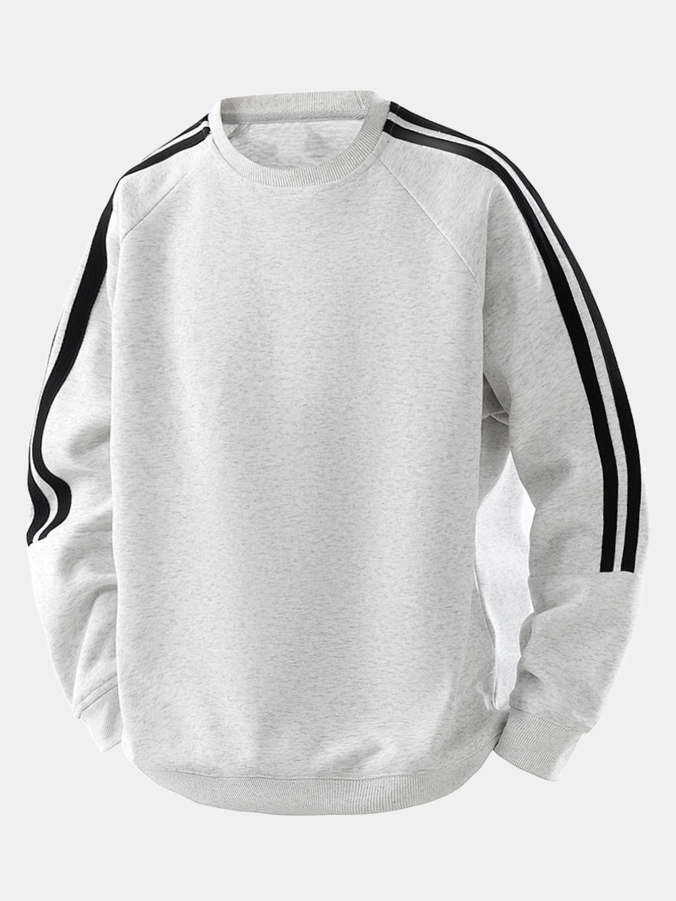 Lonnie - Relaxed Stripe Crewneck Sweatshirt | By Julian & Claire Toronto