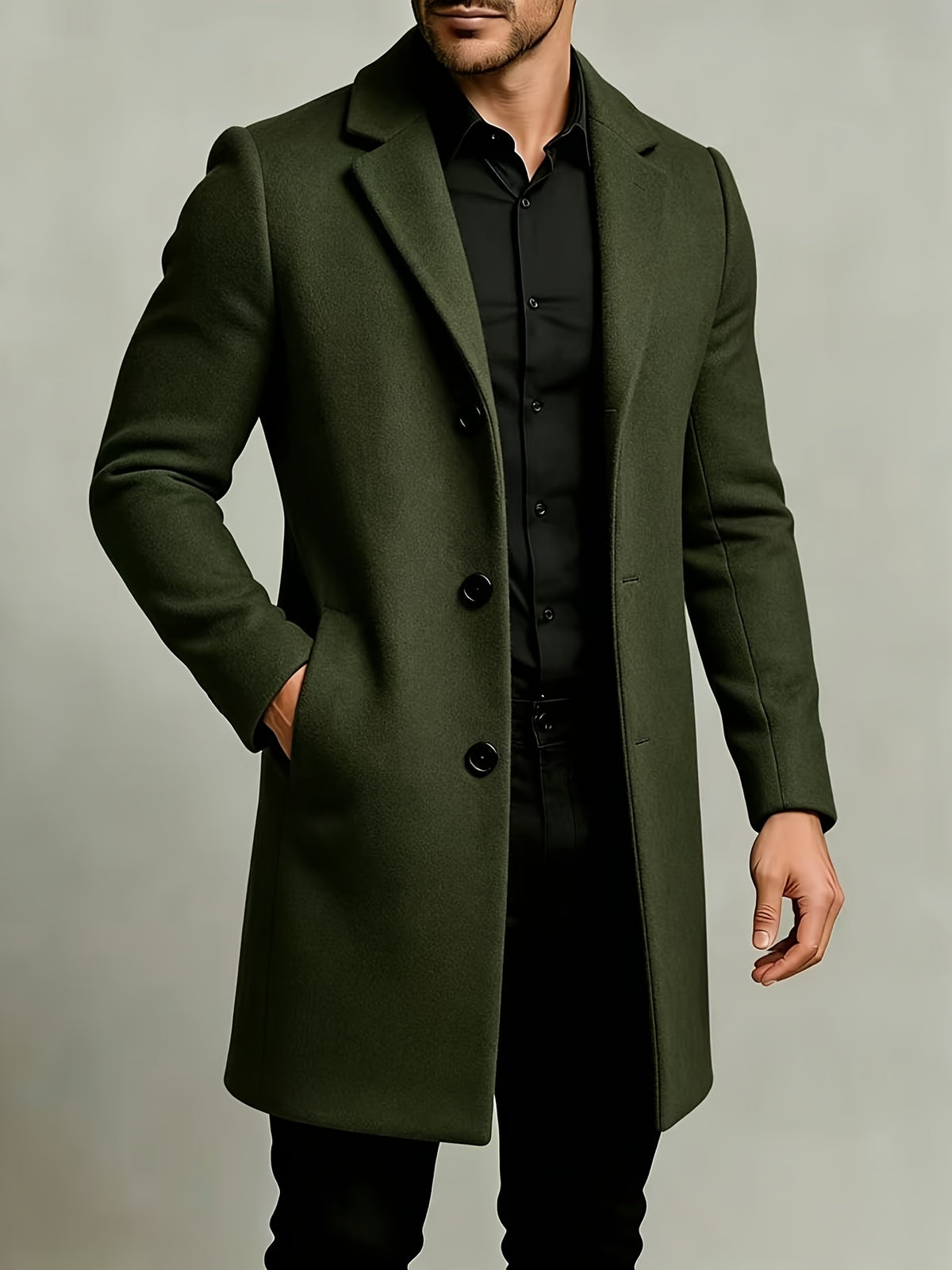 Alessandro - Elegant Business Overcoat | By Julian & Claire Toronto