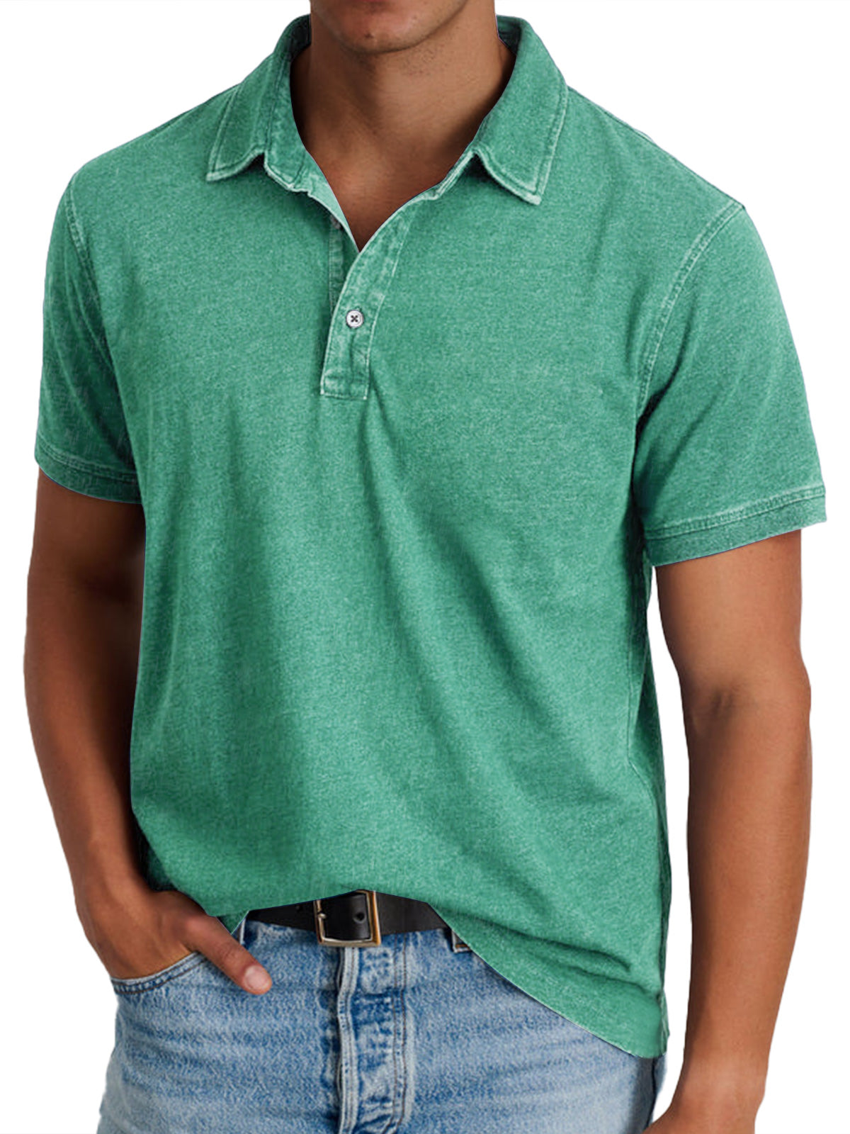 Rocco - Classic Textured Button Shirt | By Julian & Claire Toronto