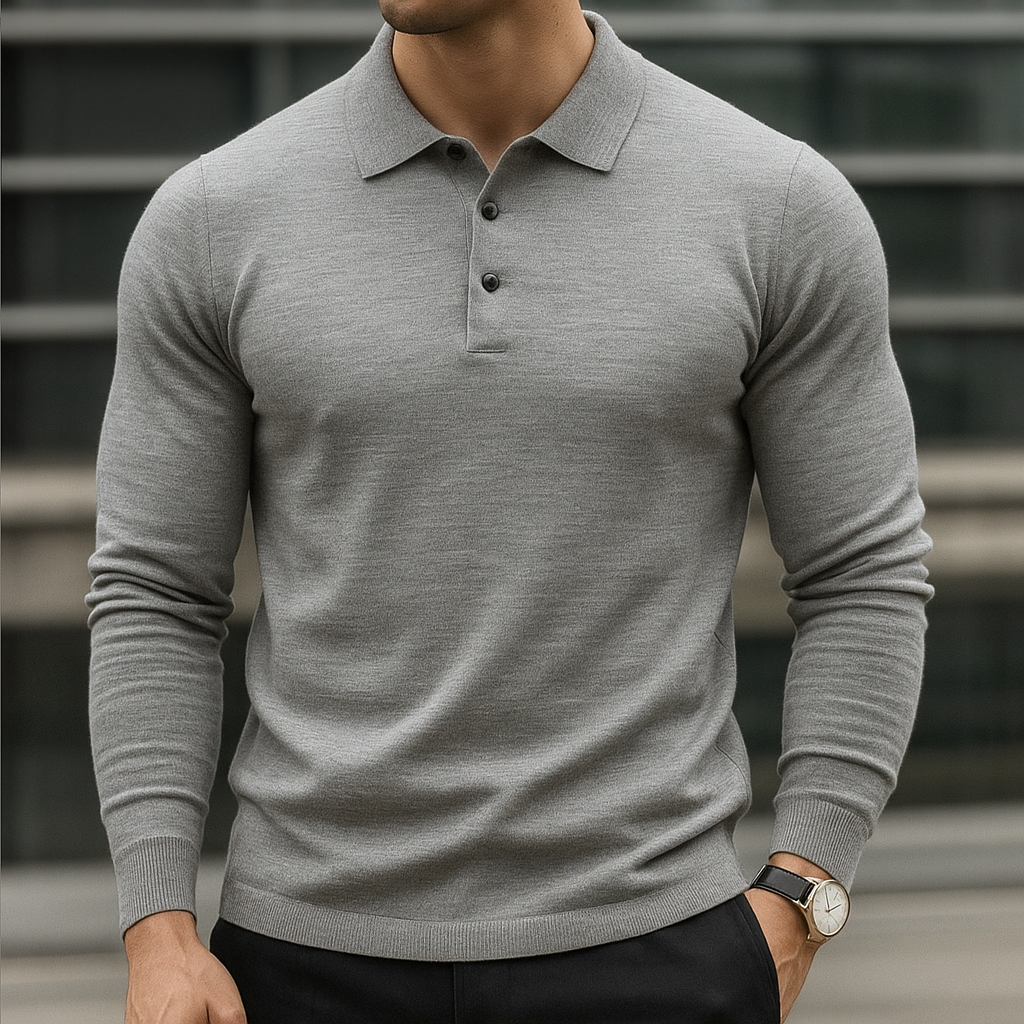 Angel - Classic Knitted Polo | By Julian & Claire Toronto