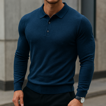 Angel - Classic Knitted Polo | By Julian & Claire Toronto