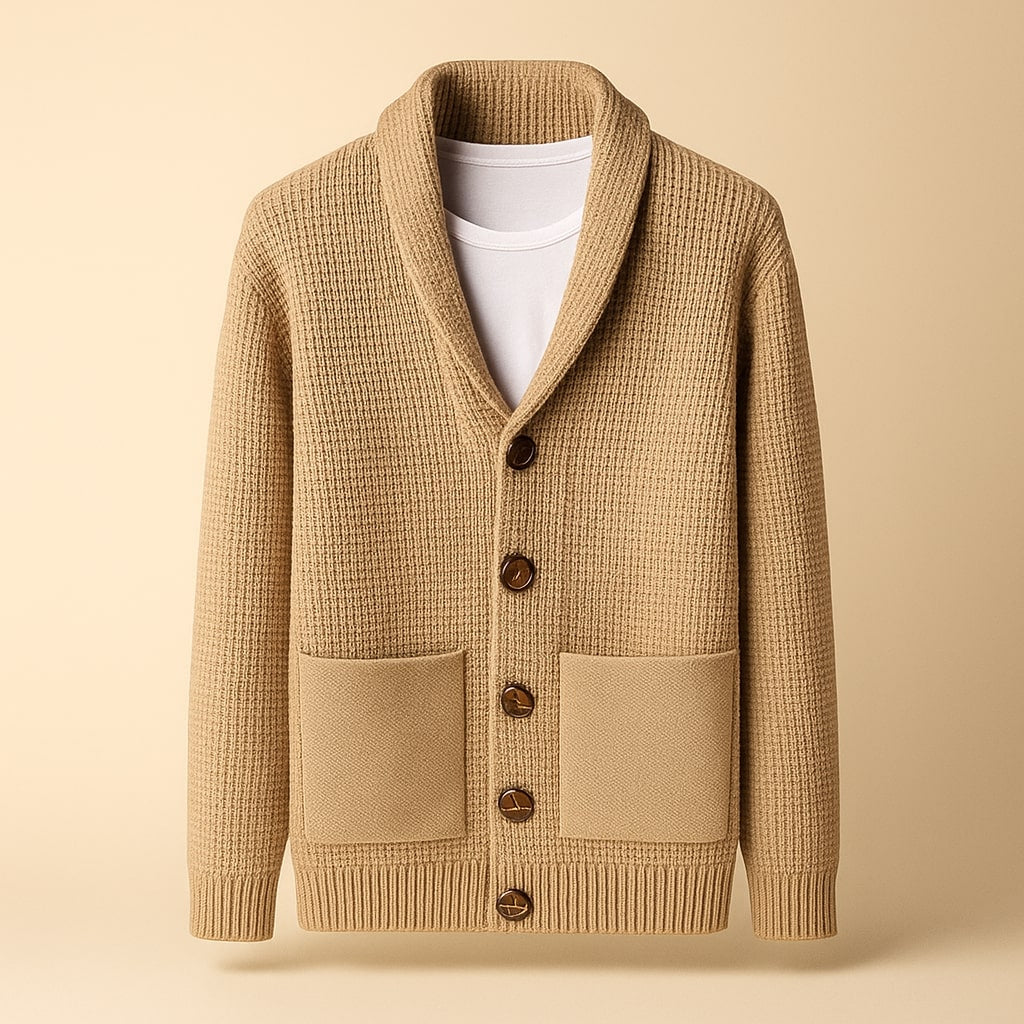 Daniel - Refined Layering Cardigan | By Julian & Claire Toronto