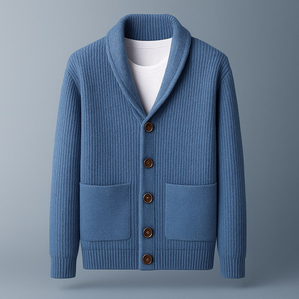 Daniel - Refined Layering Cardigan | By Julian & Claire Toronto