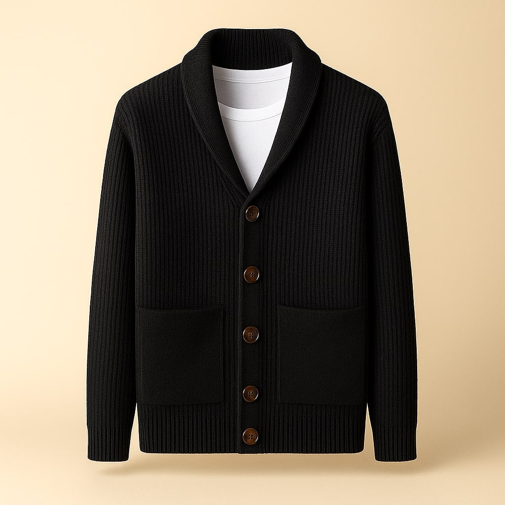Daniel - Refined Layering Cardigan | By Julian & Claire Toronto