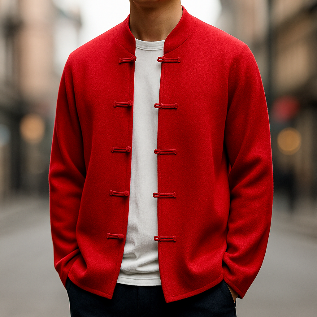 Darius - Elegant Button-Up Cardigan | By Julian & Claire Toronto
