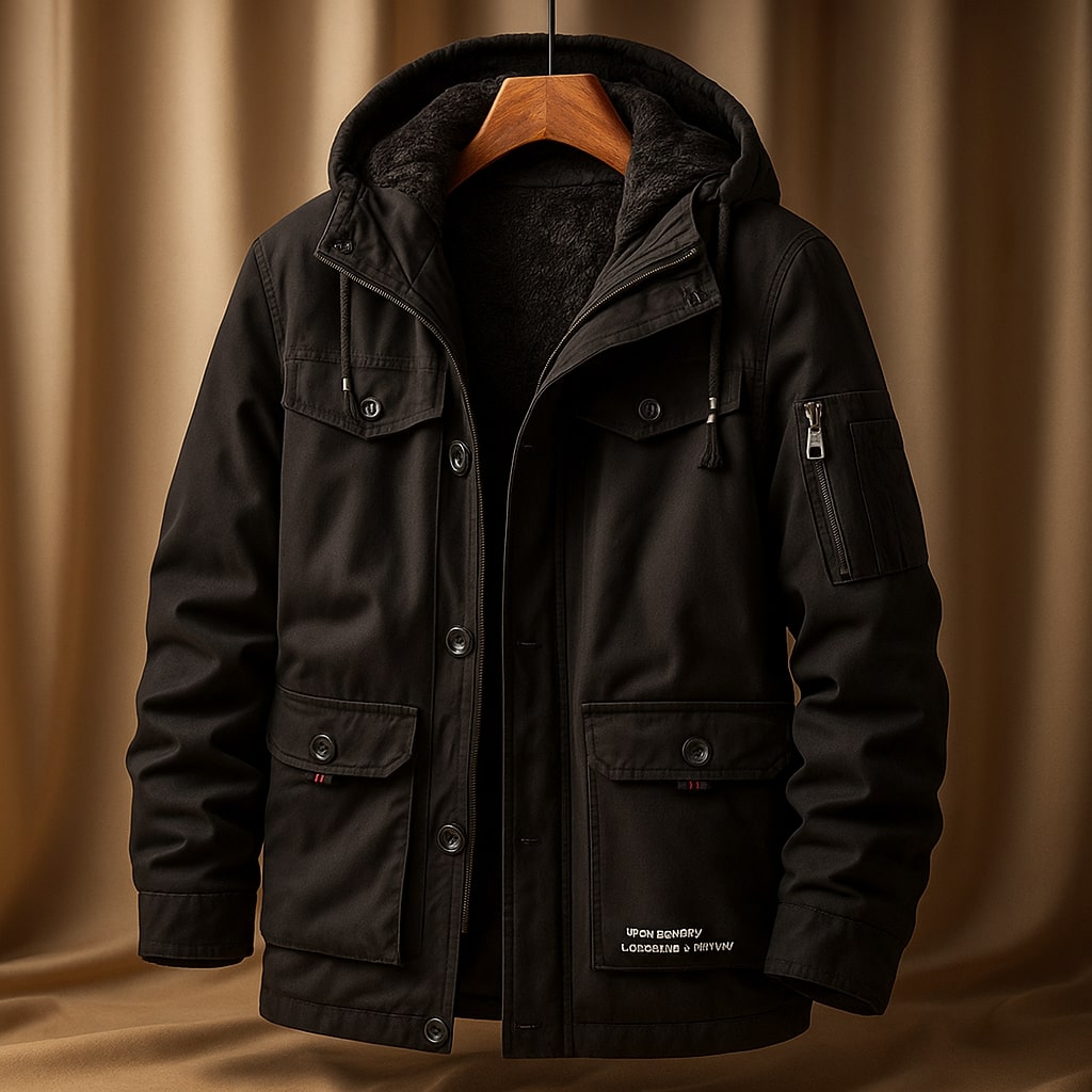 Kyle - Casual Hooded Jacket | By Julian & Claire Toronto